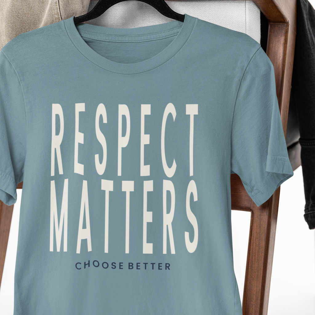 RESPECT MATTERS BOLD PREMIUM T-SHIRT