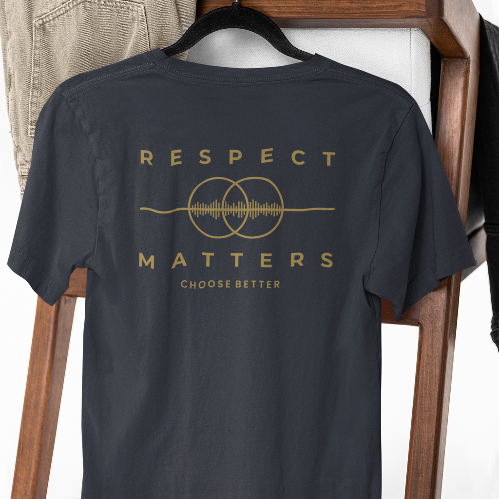 RESPECT MATTERS SOUNDWAVES PREMIUM T-SHIRT