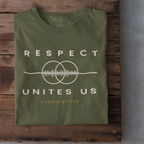 RESPECT UNITES US EMBLEM PREMIUM T-SHIRT