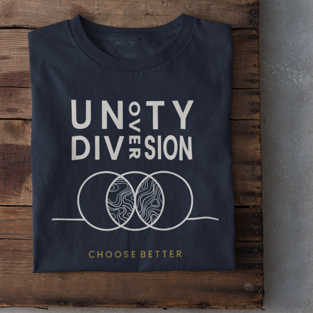 UNITY OVER DIVISION EMBLEM PREMIUM T-SHIRT
