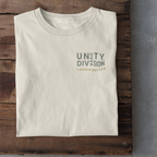 UNITY OVER DIVISION MINIMAL PREMIUM T-SHIRT