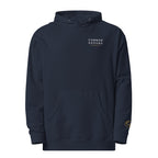 COMMON GROUND PREMIUM HOODIE in Midnight Navy